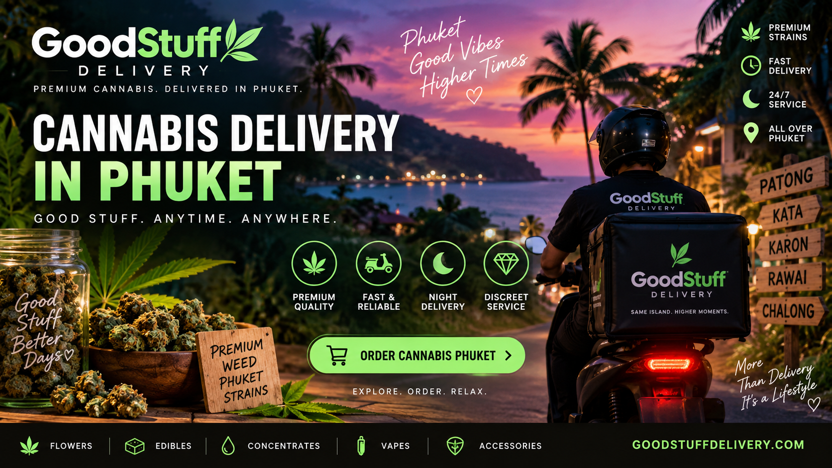 Phuket Cannabis Delivery: What to Know